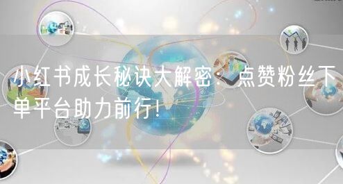 小红书成长秘诀大解密：点赞粉丝下单平台助力前行！