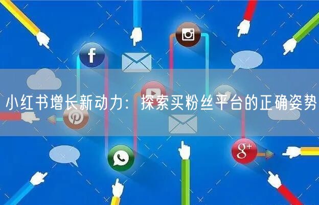 小红书增长新动力：探索买粉丝平台的正确姿势