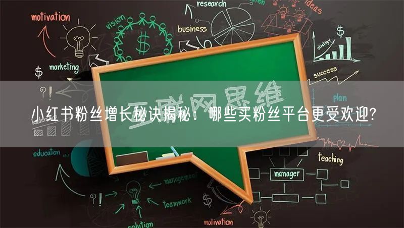 小红书粉丝增长秘诀揭秘：哪些买粉丝平台更受欢迎?