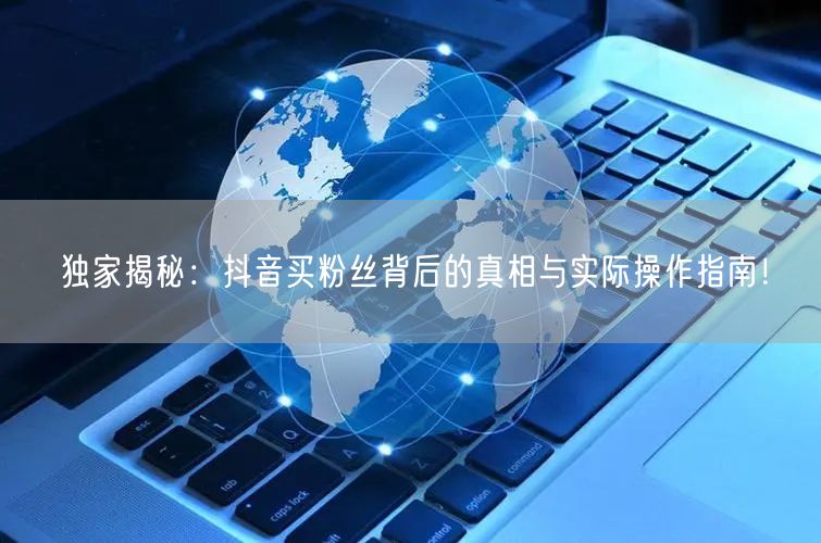 独家揭秘：抖音买粉丝背后的真相与实际操作指南！