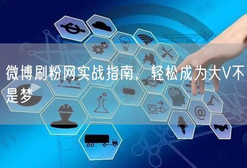 微博刷粉网实战指南，轻松成为大V不是梦